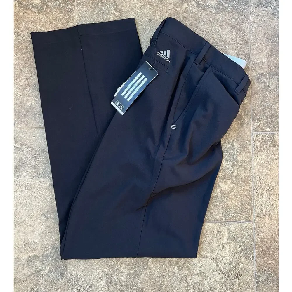 Adidas Golf Pants, Black, Men's size 36/32